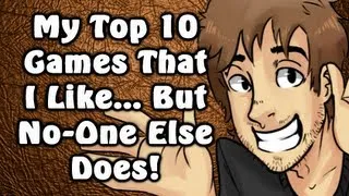 [OLD] Top 10 Games That I Like... But No-One Else Does! - Caddicarus