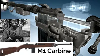 3D Animation: How a M1 Carbine works