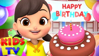 Happy Birthday Song | Boom Buddies Cartoons | Nursery Rhymes & Baby Songs - Kids Tv