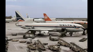 L-1011 Delta Air Lines colorization