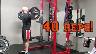 Try the 40 rep method!