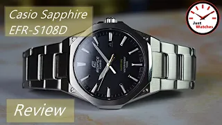 Casio Edifice Sapphire Review (EFR-S108D)