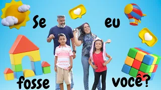 Uma história engraçada e se eu fosse você? Vídeo para crianças😂