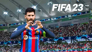 FIFA 23 - FC Barcelona Ft.Messi. vs Real Madrid - El Clásico Match (PS5)