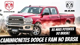 A HISTÓRIA das caminhonetes DODGE e RAM no BRASIL