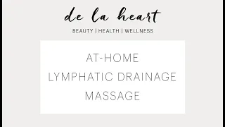How To Do a Lymphatic Drainage Massage At Home