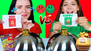 ASMR HAPPY VS SAD FOOD CHALLENGE! | EATING SOUNDS LILIBU