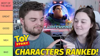 Toy Story Characters Ranked w/ Lightyear! (TIER LIST)