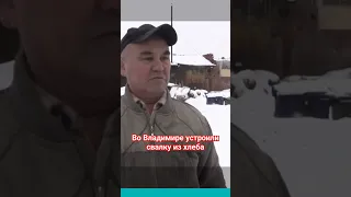 Во Владимире устроили свалку из хлеба #свалка #хлеб #чп #мусор