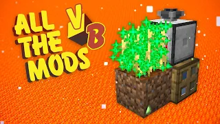 All The Mods Volcano Block EP19 So Many SEEDS Resource Chickens Automation