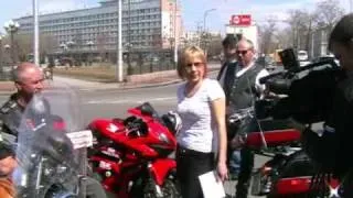 Акция "Внимание, мотоциклист!" г. Иркутск. 26.04.09