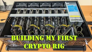 Building my first bitcoin mining rig - VTRETU 8 GPU Mining Case review