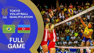 BRA🇧🇷 vs. AZE🇦🇿 - Women’s OQT 2019 - Full Match