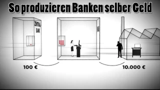 ENDLICH: Geldschöpfung der Banken - in 1 Minute erklärt! MUST SEE!!
