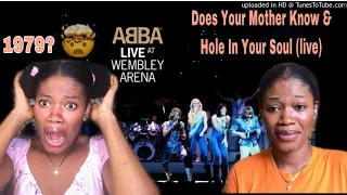 ABBA Reaction Does Your Mother Know & Hole In Your Soul (Live at Wembley 1979) 🤯