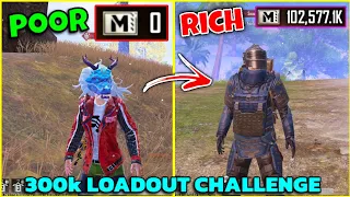 Zero to Hero challenge with 300k Loadout😳 | PUBG METRO ROYALE/Метро Рояль