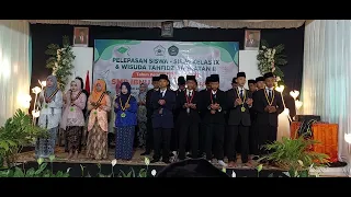 Sholawat Qur'ani dalam wisuda Tahfidz Angkatan II 2023 SMP IBNU SINA LUMAJANG