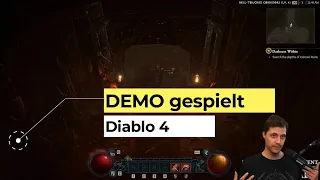 Diablo 4 - Demo gespielt (3 Klassen, Level 25)