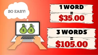 Earn $35 just By TYPING EACH word (Make Money Online)
