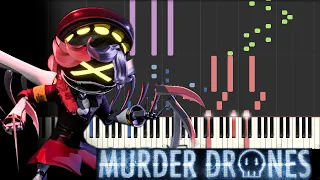 Murder Drones MAIN THEME Piano Cover | Murder Drones OST covers