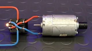 DC Motor Direction Change using 6 pin KCD4 Switch | Forward and Backward with LED Indicator