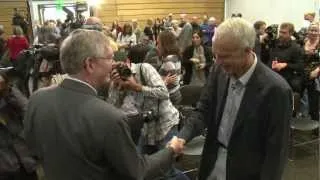 Brian Koblika, 2012 Nobel Winner Press Conference