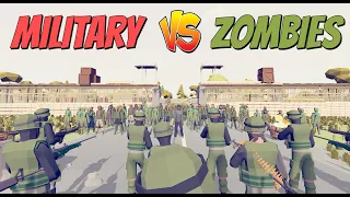 TABS - (PT 2) 25x MILITARY VS 220x ZOMBIES: Can Military Extermination Units eradicates the zombies?