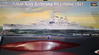 Trumpeter 1/700 Italian Littorio Class Battleship