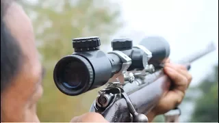 Zeroing  a .22 Rifle Scope for 100 yards sighting.