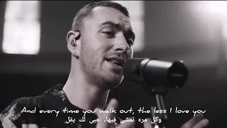 Sam Smith - Too good at goodbyes with lyrics مترجمة