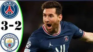 Manchester City vs PSG 2-3 (agg) Highlights & Goals - Champions League 2021-2022