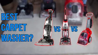 Best Carpet Cleaning Machines Tested - 2021 (Rug Doctor VS vax VS bissell) | The Vac Mat