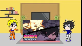 Sala de naruto reagindo a naruto e sasuke vs momoshiki!