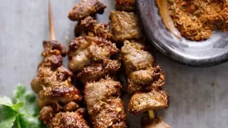Easy Lamb Skewers at home with Oven