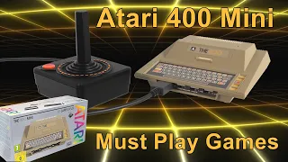 Atari 400 Mini Console. Must Play Games. Atari 400 / 800 Hidden Gems