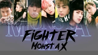 MONSTA X - FIGHTER Color Coded Lyrics + MV [Rom/Eng/Han] 1080p