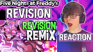 OVERWHELMED | 🐰 REVISION FNAF SONG COLLAB by @LunaticHugo 🐰 REACTION!