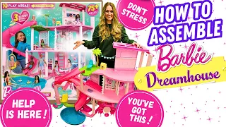 2023 Barbie Dreamhouse Step By Step Assembly | How To Build The Barbie Dreamhouse