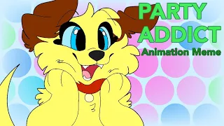 PARTY ADDICT | Animation Meme (Gift for: @BlackieSootfur)