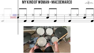 How to Play 🥁    My Kind Of Woman   Mac Demarco