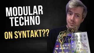 Syntakt Modular Techno Sequences // sound design tutorial