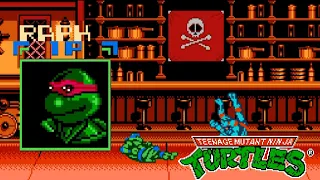[NES] Teenage mutant ninja turtle turnament fighters Raph Gameplay combo