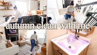 WHOLE HOUSE AUTUMN CLEAN WITH ME | extreme cleaning motivation 2023