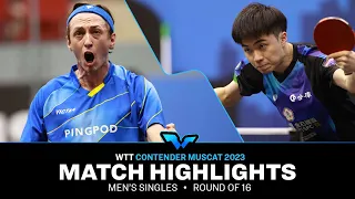 Lin Yun Ju vs Liam Pitchford | MS R16 | WTT Contender Muscat 2023