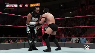 WWE RAW Mustafa Ali vs. Neville 04/03/2017