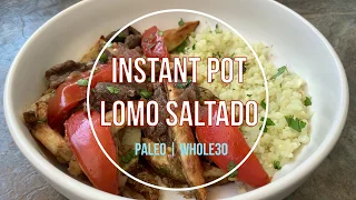 Instant Pot Lomo Saltado (Paleo, Whole30)