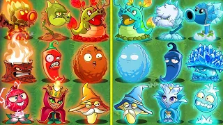 All New & Old Plants Have Same Shape & Skill in Game - PvZ 2 Discovery