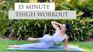 15 Minute Thigh Workout | Intermediate to Advanced Pilates