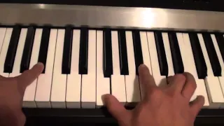 How to play Come Alive on piano  - Chromeo ft. Toro y Moi - Tutorial