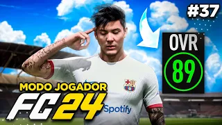 CHEGUEI A 89 DE CLASSIFICAÇÃO GERAL! MC JOGADOR EAFC 24